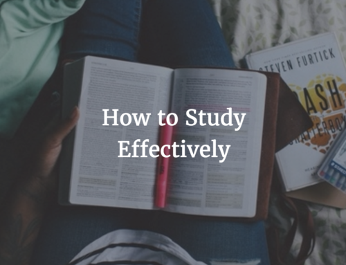 How to Study Effectively